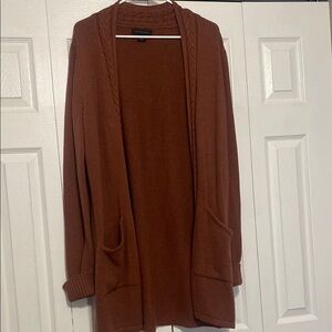 Women's Brown Sweater Cardigan